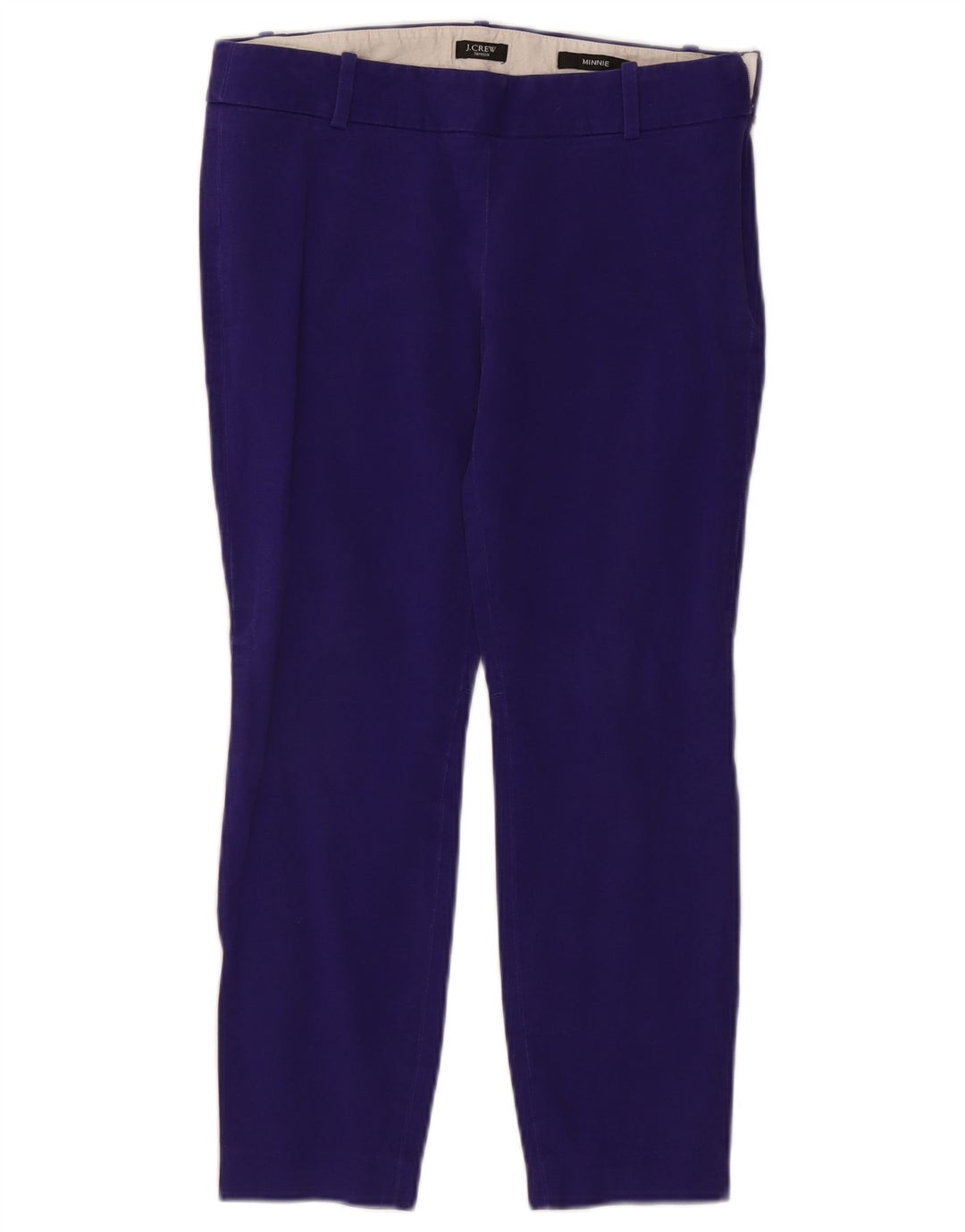 J. CREW Pantaloni casual Minnie Slim pentru femei US 4 Small W27 L24 Violet