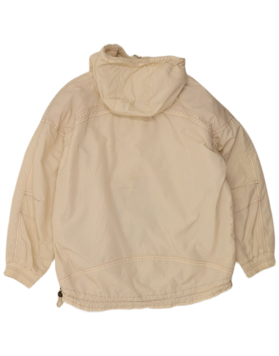 Jachetă Anorak cu glugă pentru femei Silvy EU 38 Medium Off White Paisley