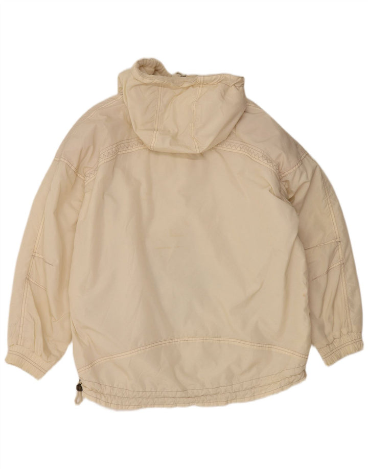 Jachetă Anorak cu glugă pentru femei Silvy EU 38 Medium Off White Paisley