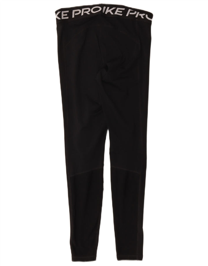Leggings cu grafic Dri Fit Fila pentru femei UK 12 Poliester mediu negru