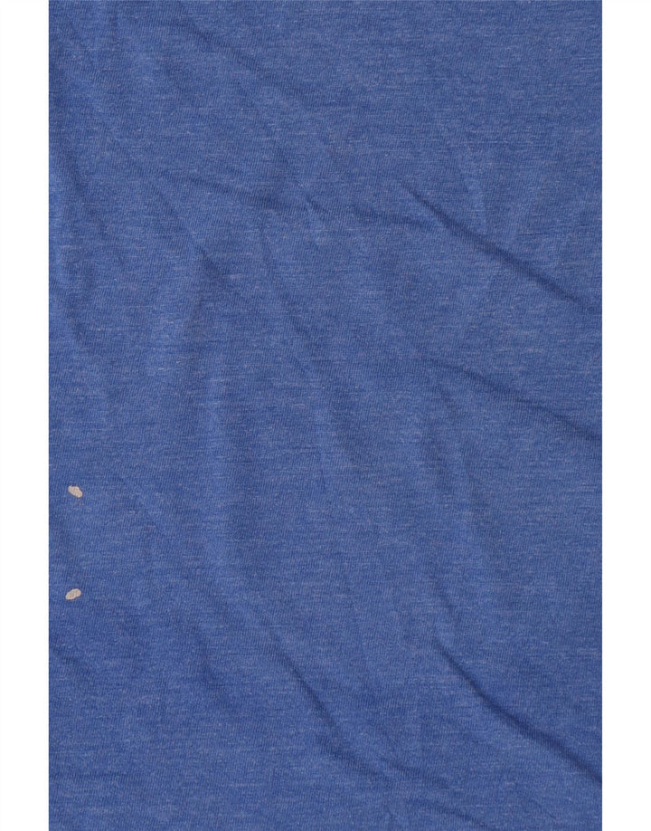 Bluză cu vestă grafică Hurley Premium Fit, bumbac albastru mediu