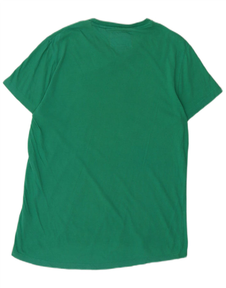 SUPERDRY tricou pentru bărbați Top mare din bumbac verde