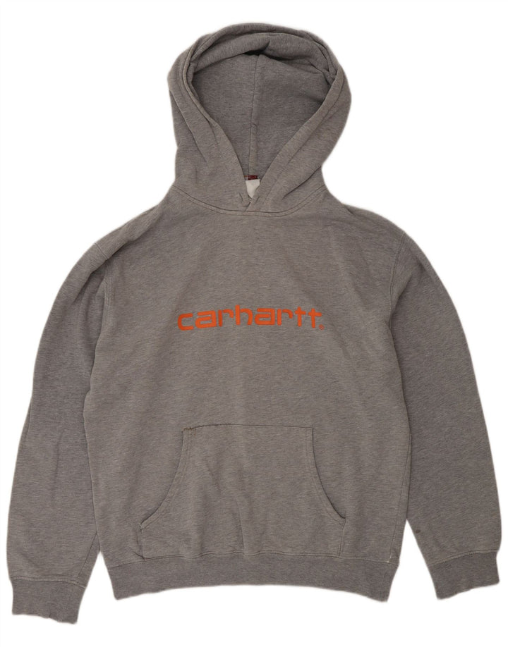 Pulover Carhartt pentru bărbați, cu capota, mare, gri