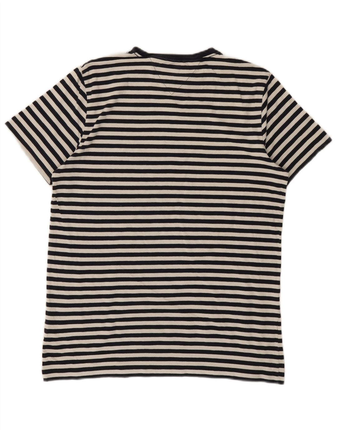 TOMMY HILFIGER Tricou pentru femei Slim Fit Top UK 14 Large Black Striped
