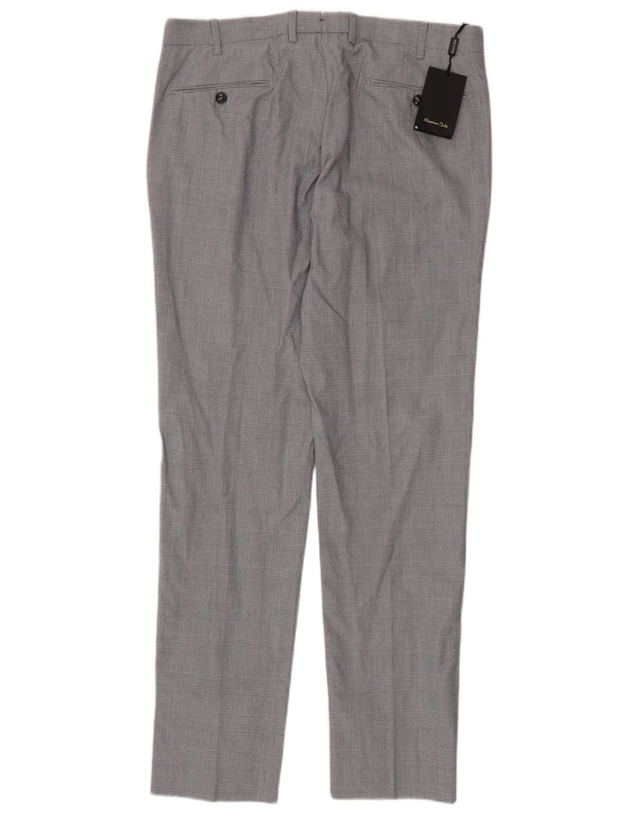 Massimo Dutti Pantaloni subțiri pentru bărbați EU 44 L34 L33 L34 L33 Gri Houndstooth