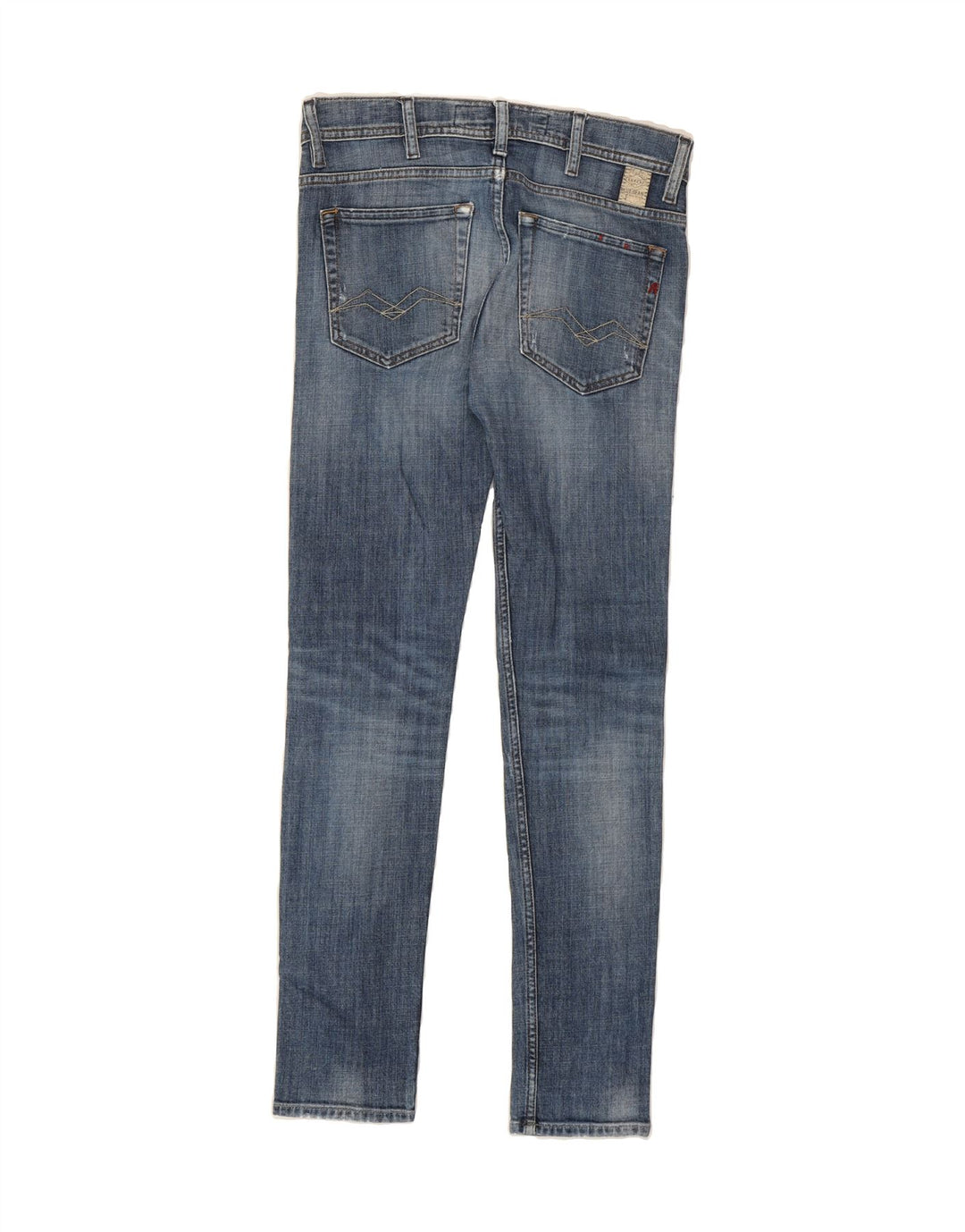 REPLAY Womens Slim Jeans W29 L30 Blue Cotton Vintage Replay and Second-Hand Replay from Messina Hembry 