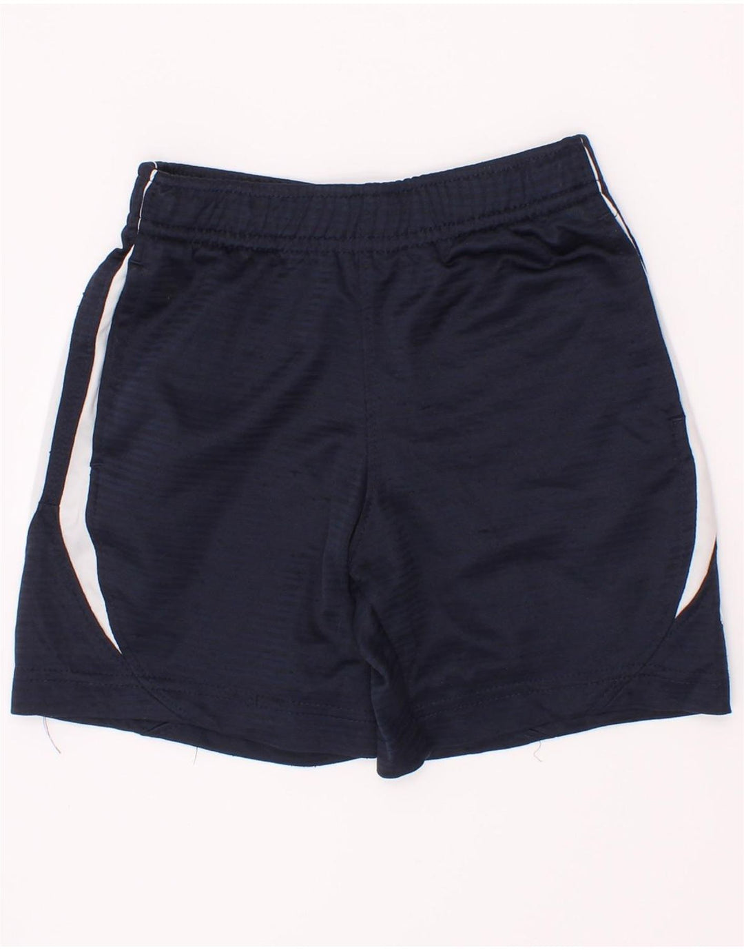 Pantaloni scurți sport Nike pentru băieți 3-4 ani, albastru bleumarin, poliester color bloc