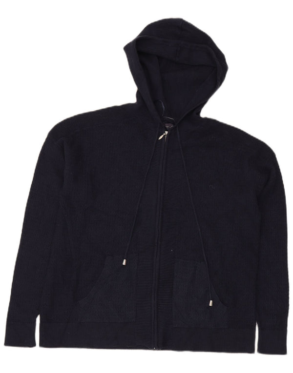 MARKS & SPENCER Pulover cardigan cu tăiere largi pentru femei UK 14 Medium Bleumarin