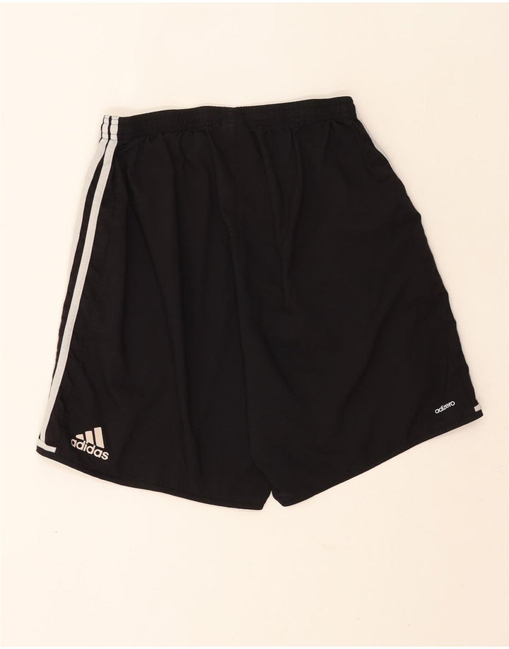 Pantaloni scurți sport pentru bărbați Adidas Climalite Graphic, mari, negru, poliester