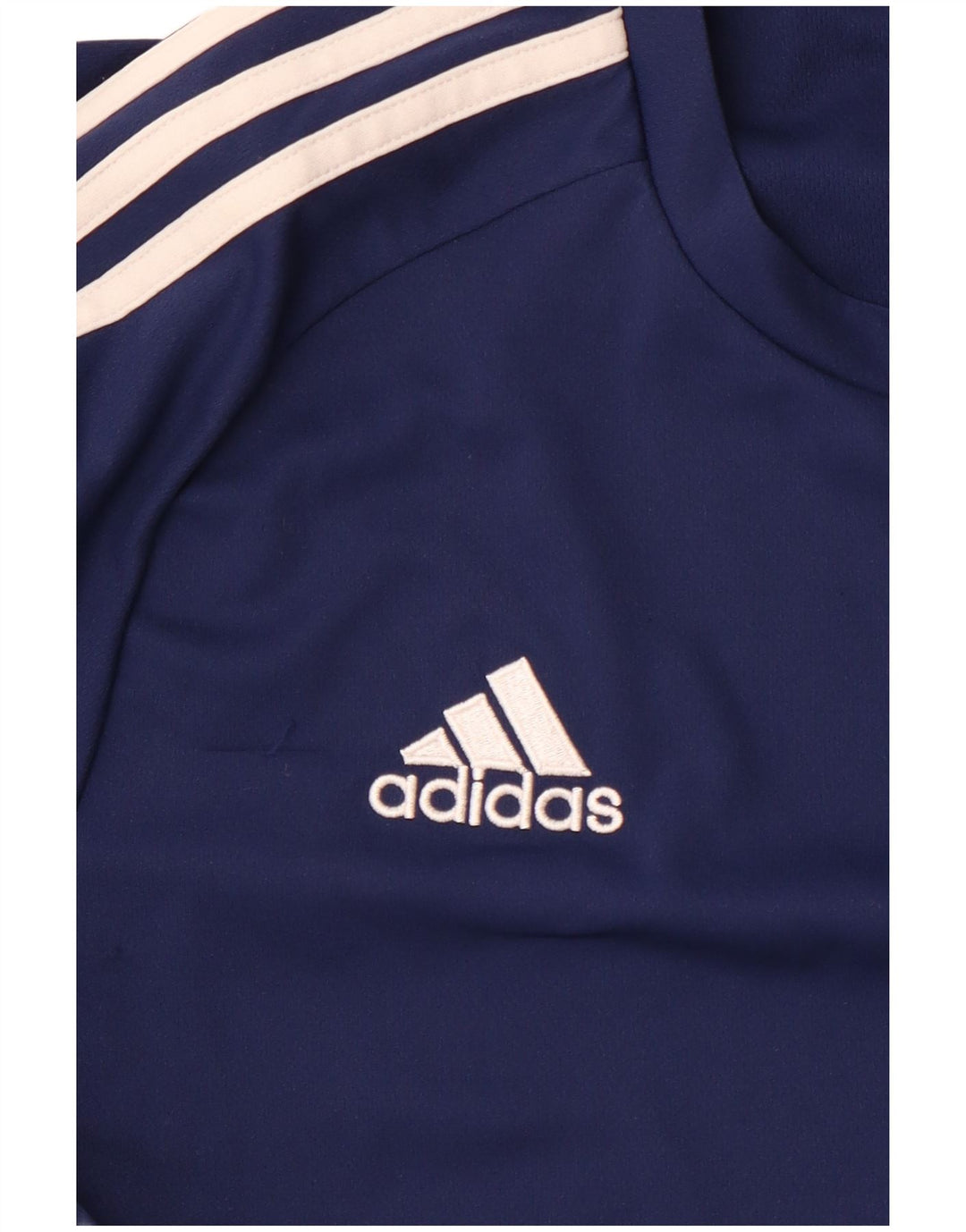 Tricou ADIDAS Climalite pentru bărbați Top Mediu Bleumarin Poliester Colorblock