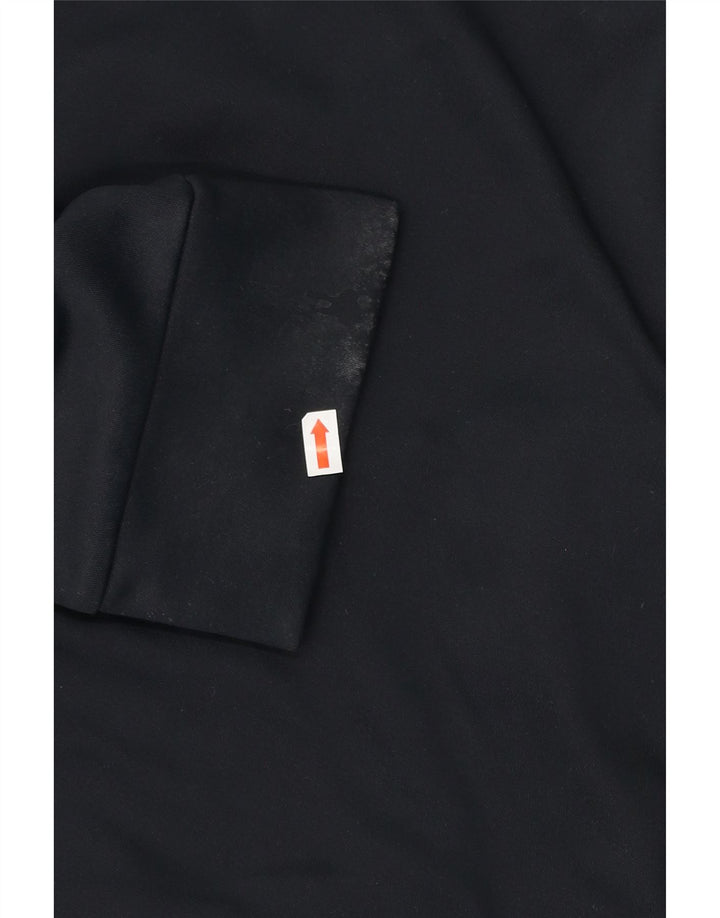 Jachetă de trening grafică pentru bărbați Bench, poliester negru 2XL