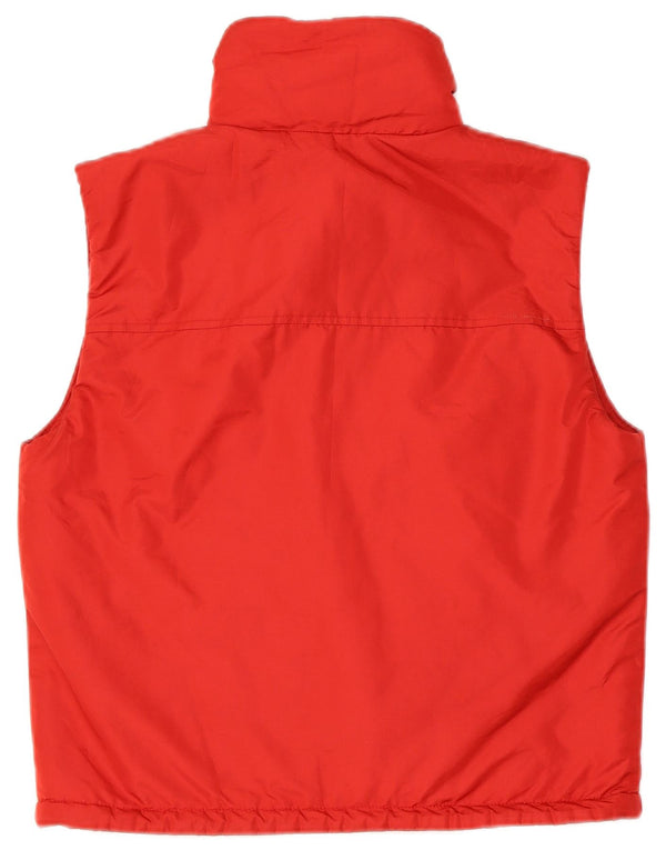 Gilet căptușit supradimensionat pentru femei ELLESSE UK 10 Small Red