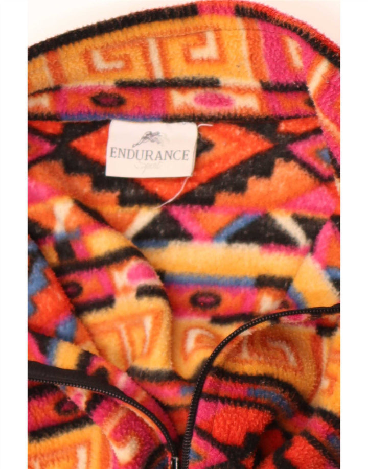 Pulover pentru bărbați Endurance, cu fermoar și gât, fleece, mare, multicolor