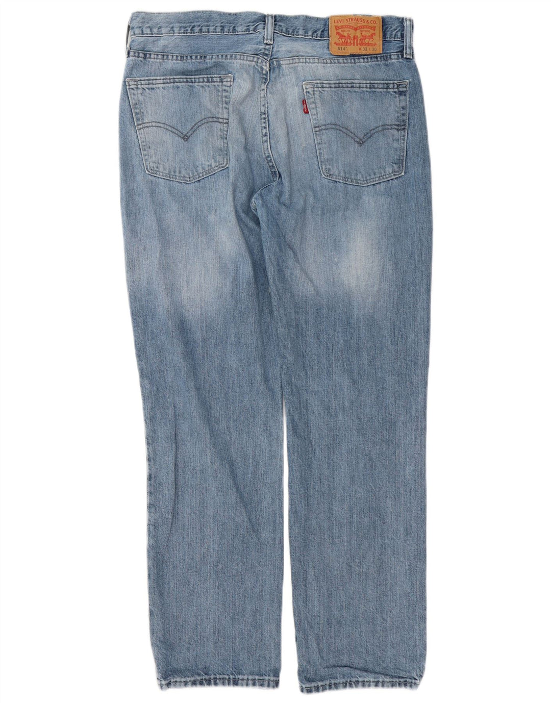 Blugi drepti pentru bărbați Levi's 514 W33 L30 Bumbac albastru
