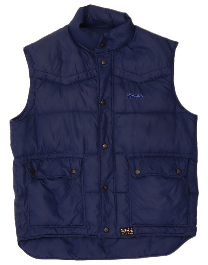 Gilet căptușit pentru bărbați Dolomite UK 38 Medium Bleumarin Poliester