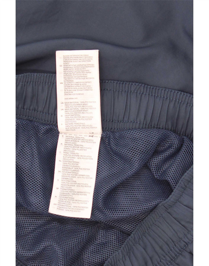 Pantaloni scurți sport Adidas pentru femei UK 10 Small Bleumarin Poliester