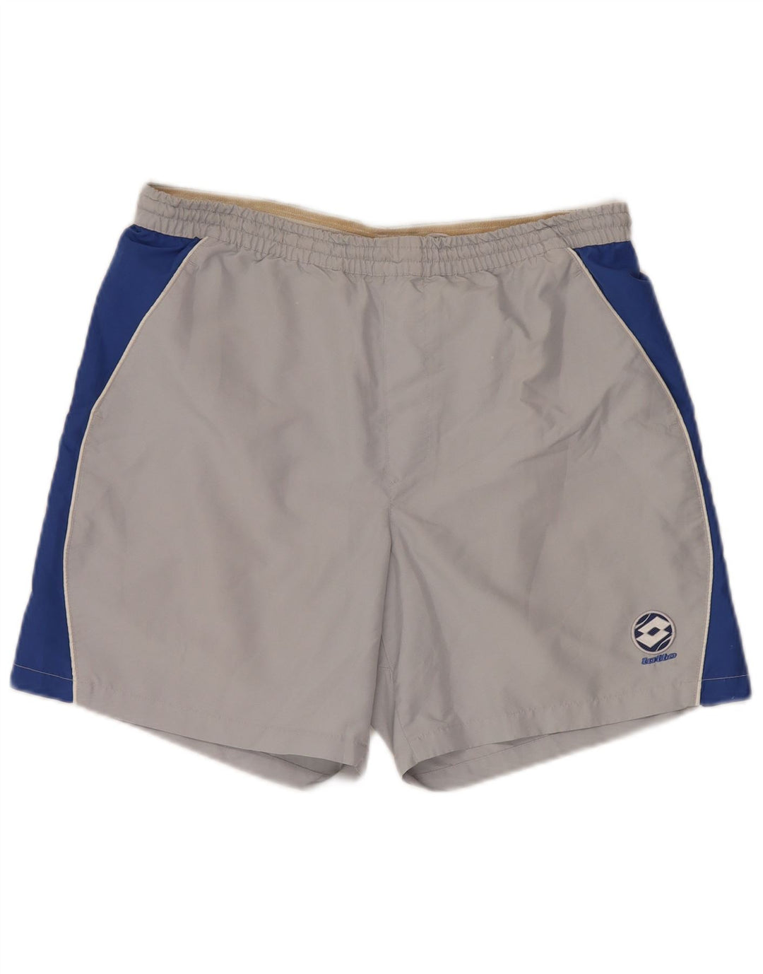 Pantaloni scurți sport pentru bărbați LOTTO UK 38/40 Gri mediu Poliester color bloc