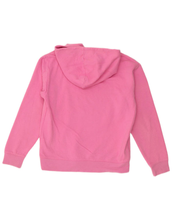 Pulover cu glugă cu grafic pentru fete Champion 13-14 ani XL bumbac roz