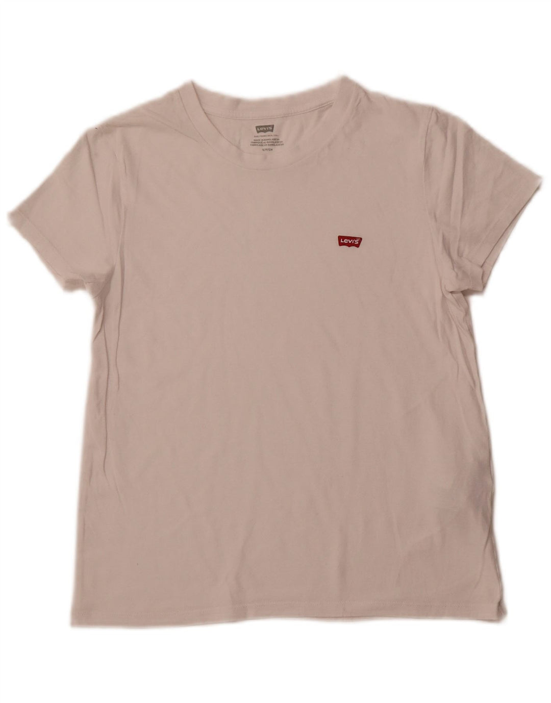 Tricou pentru femei LEVI'S Top UK 10 Small White Bumbac