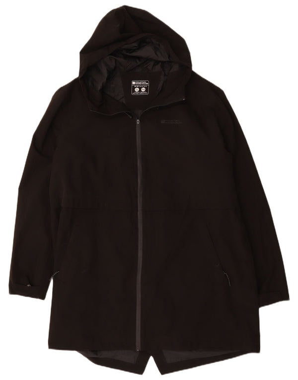Pelernă de ploaie cu glugă pentru femei Mountain Warehouse UK 20 2XL Poliester negru