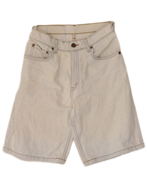 Pantaloni scurți Levi's 550 Denim US 5 Small W25 Blue Bumbac