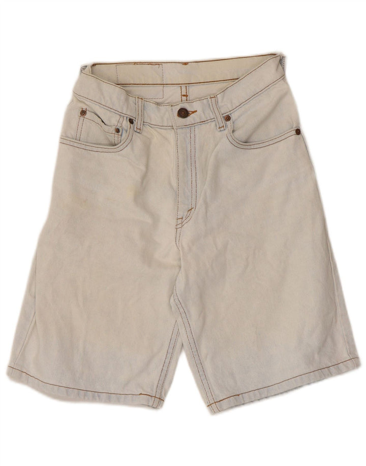 Pantaloni scurți Levi's 550 Denim US 5 Small W25 Blue Bumbac