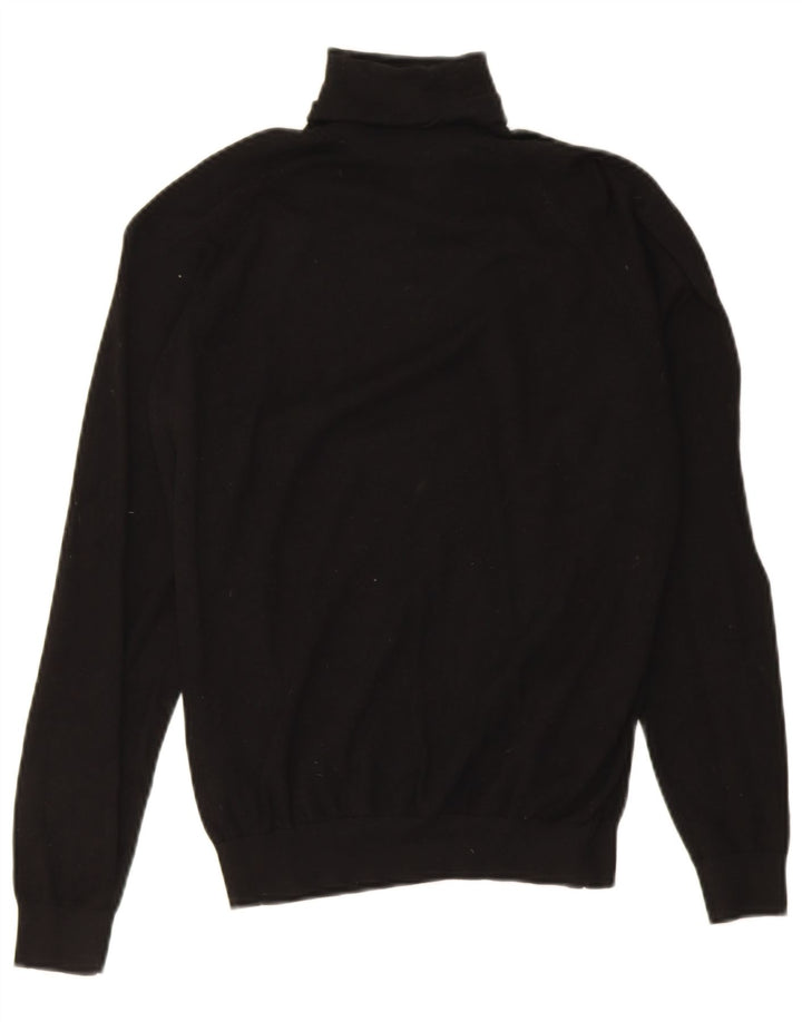 Pulover pentru femei cu gât rulat Zara UK 10 Mic Negru