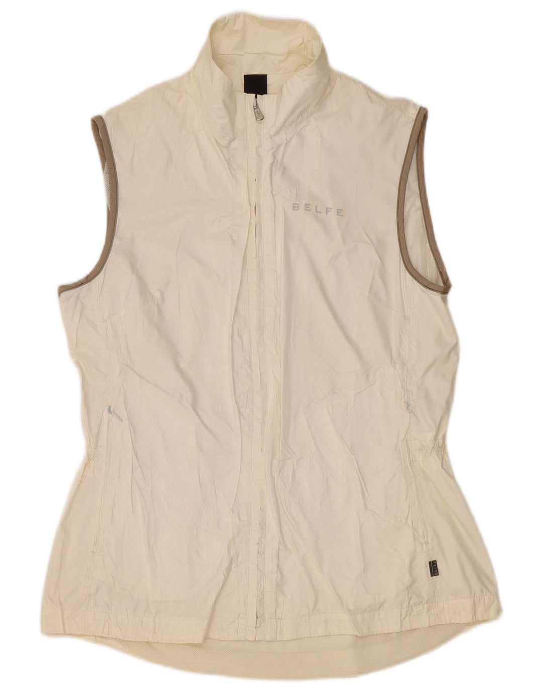 Jachetă de trening fără mâneci pentru femei Belfe UK 14 Poliamidă albă mare