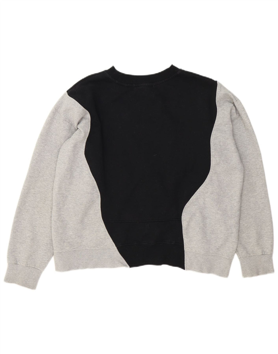 Pulover de hanorac grafic Nike pentru femei UK 14 Medium Black Colorblock