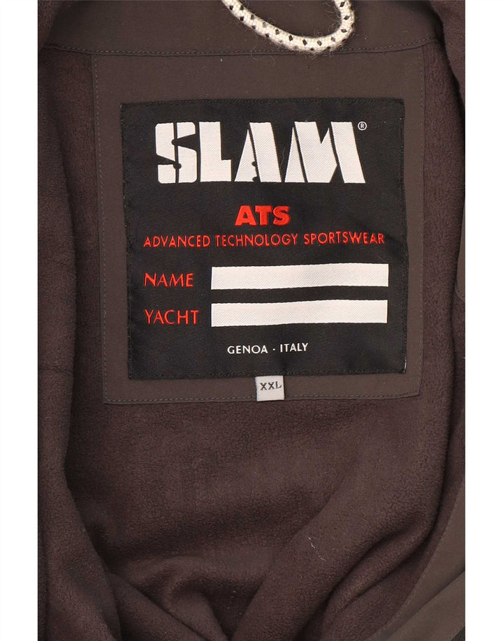 Slam Bomber Jacket pentru bărbați UK 44 2XL, bej, nailon