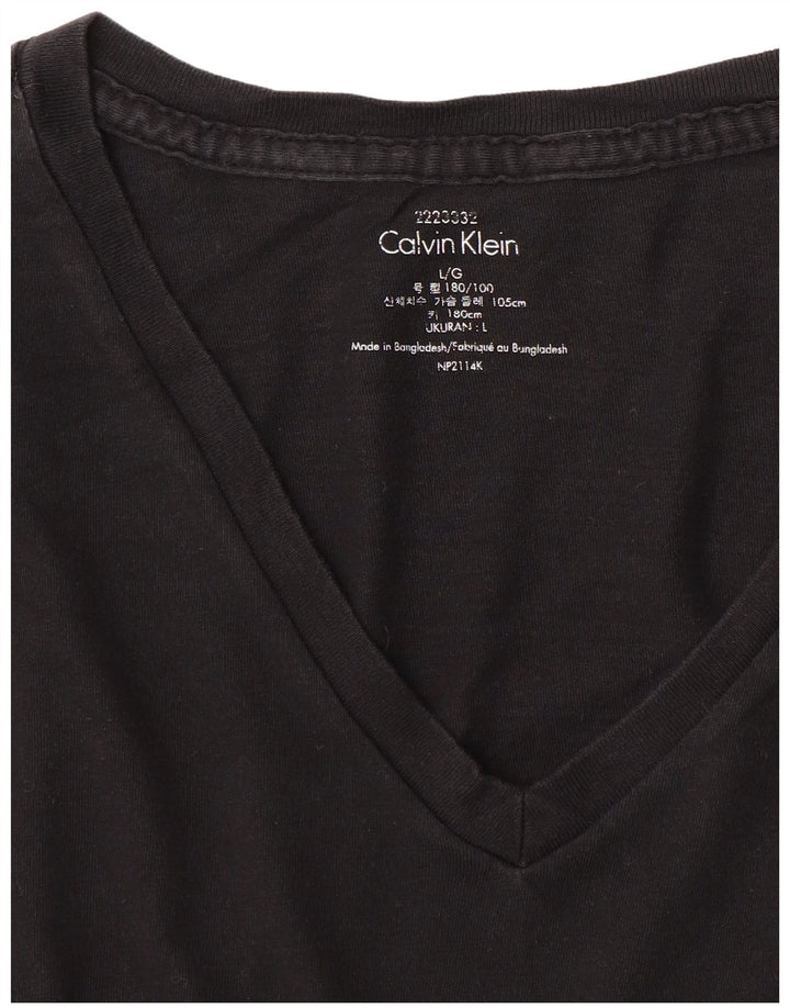 CALVIN KLEIN Tricou Bărbați Top Large Negru