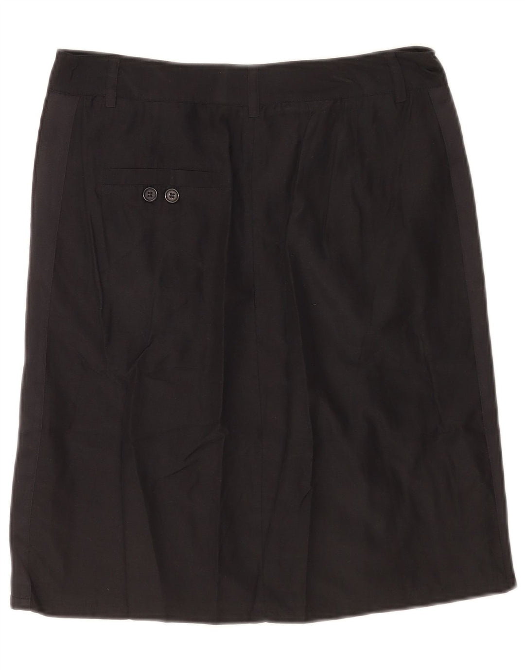 Fusta dreaptă pentru femei Sisley W30 Medium Black