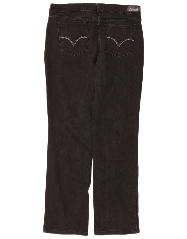 Blugi drepti pentru femei Levi's 505 W31 L32 bumbac negru