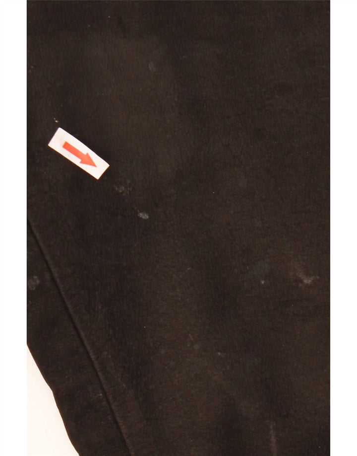 Pantaloni subțiri din piele pentru bărbați Tom Ramsey EU 48 Mediu L32 L29 Piele maro