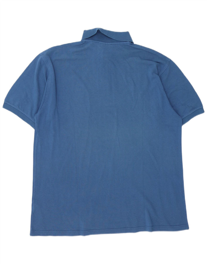TRUSSARDI Tricou Polo XL Bumbac Albastru