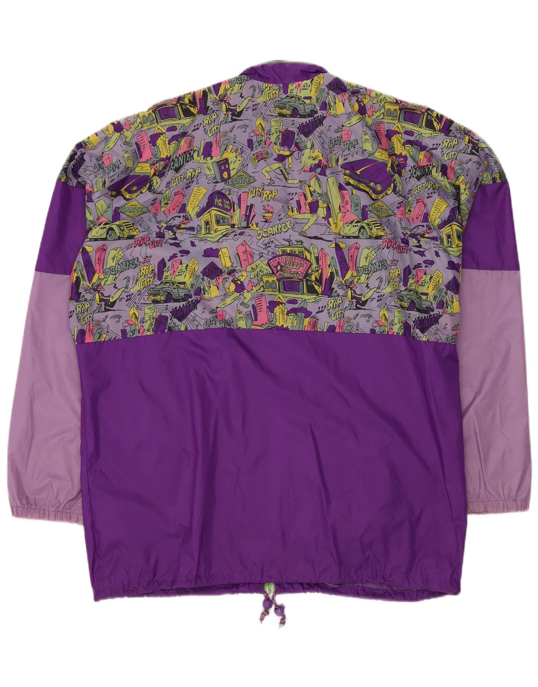 J JEANTEX Jachetă de ploaie largi pentru bărbați UK 40, mov, mare