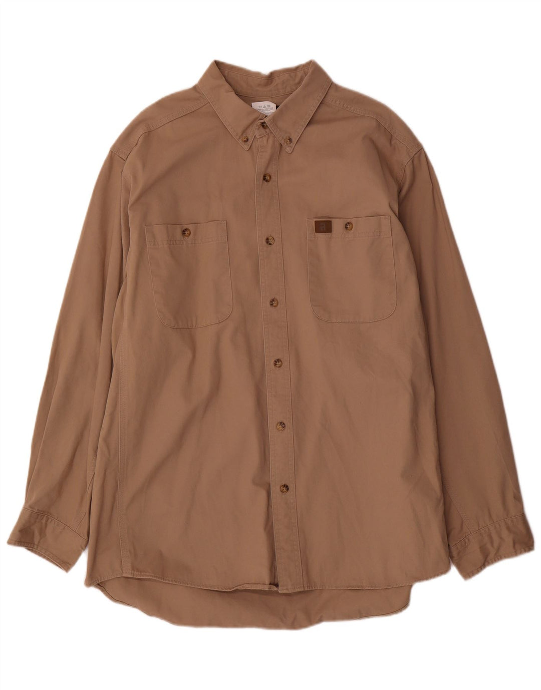 Cămașă pentru bărbați Wrangler XL bumbac maro