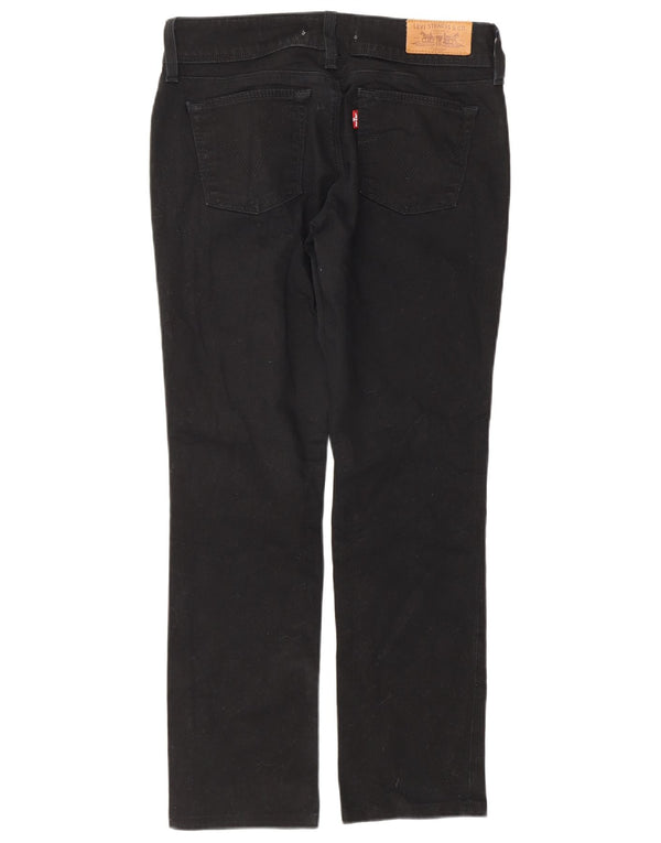 Blugi Levi's 571 Slim pentru femei W28 L27 negri