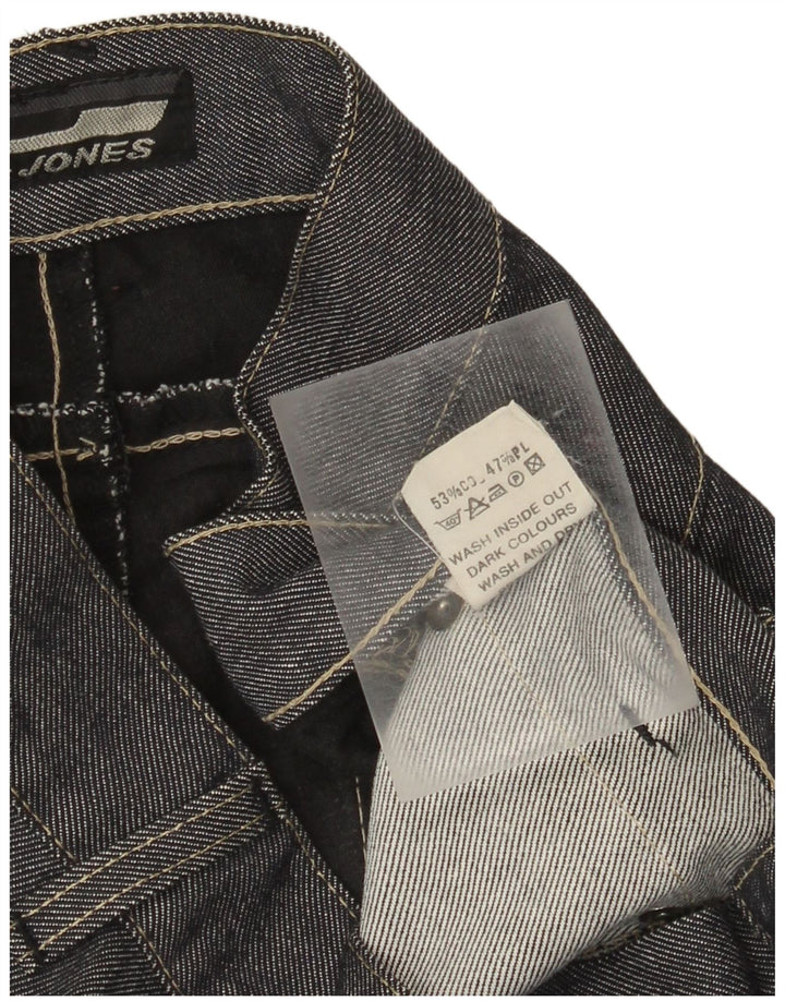 Jack & Jones Blugi Drepți Bărbați W34 L32 Bumbac Albastru