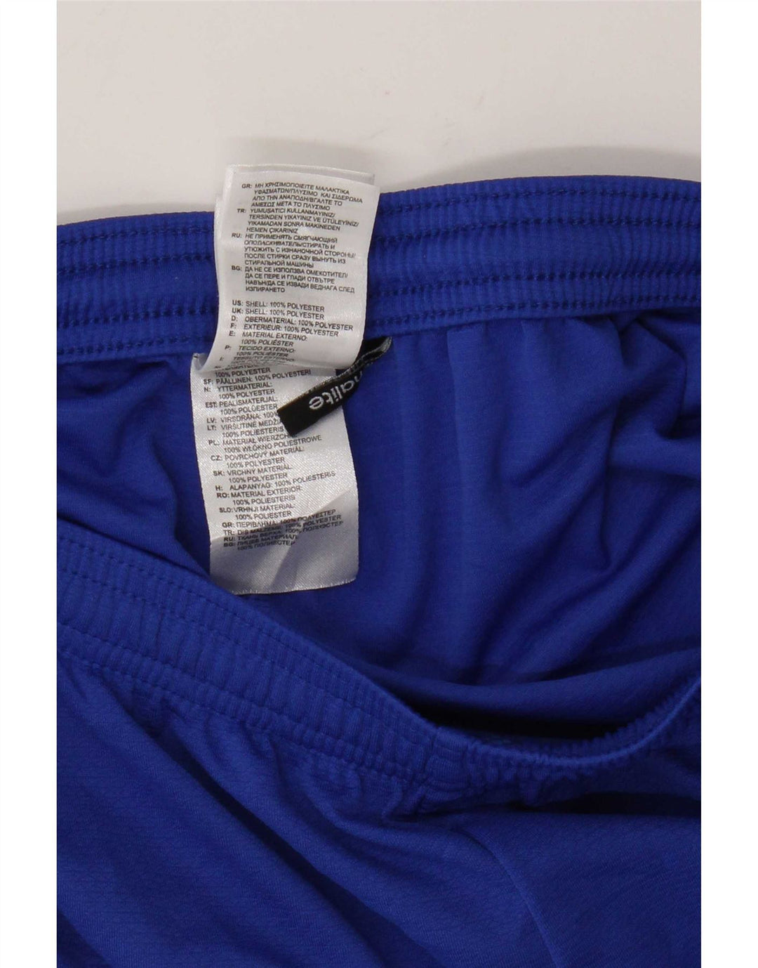 Pantaloni scurți sport Climalite Adidas pentru femei UK 10 Small Blue Poliester