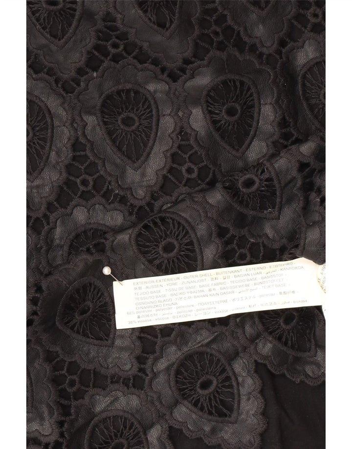 Fusta mini pentru femei Zara, mare W30, poliester geometric geometric