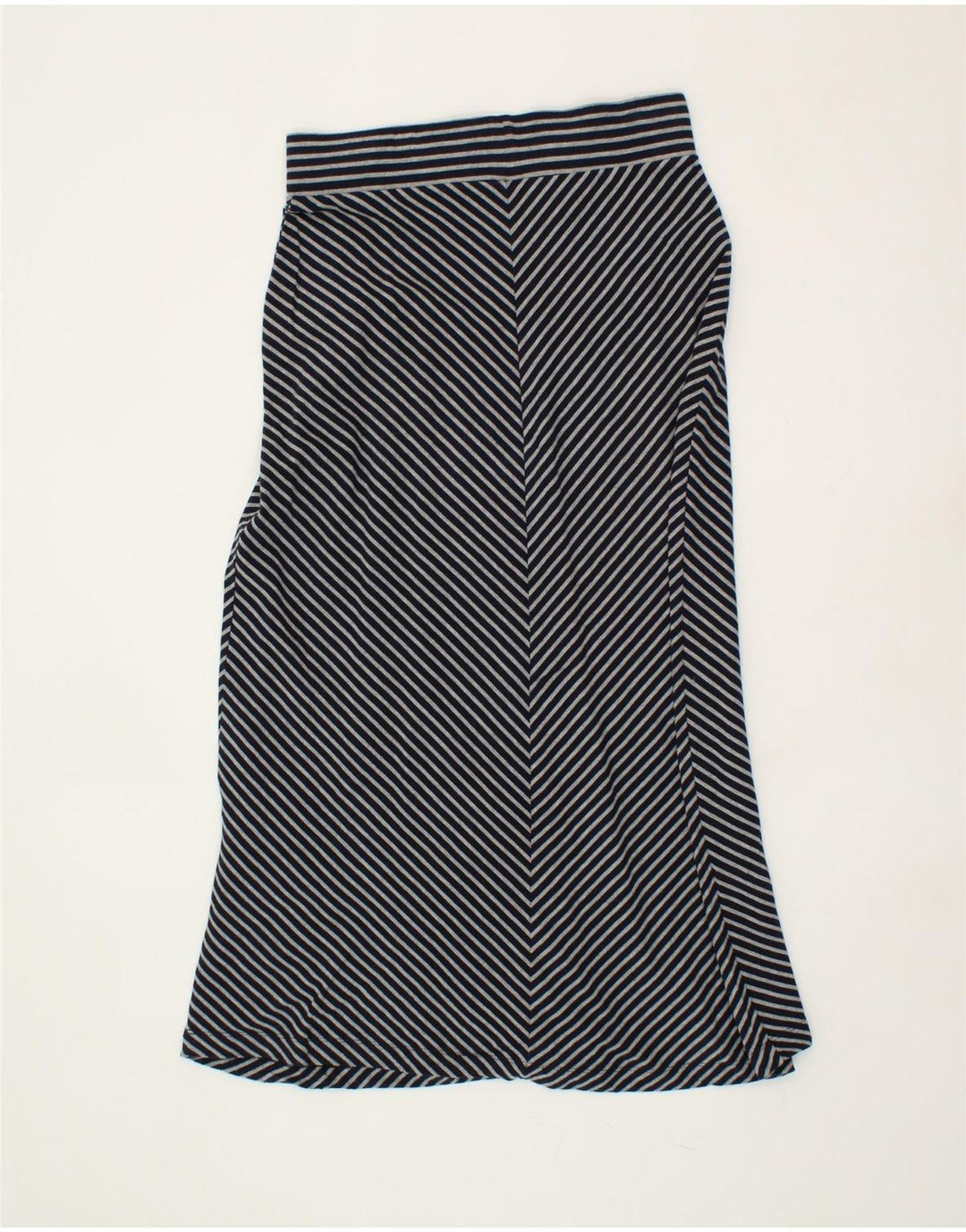 EDDIE BAUER Womens Maxi Skirt XS W25 Grey Striped Vintage Eddie Bauer and Second-Hand Eddie Bauer from Messina Hembry 