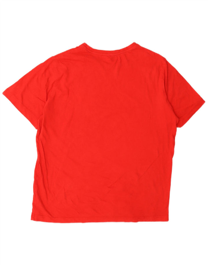 Tricou grafic pentru bărbați Champion Top mare din bumbac roșu