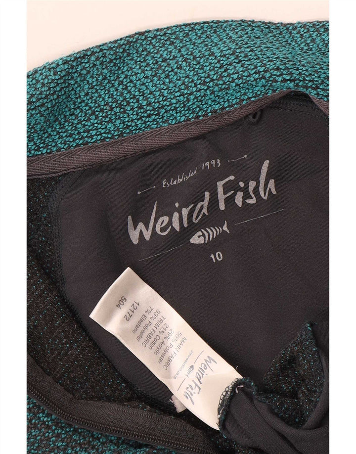 Jachetă de trening pentru femei Weird Fish UK 10 Small Blue Colorblock