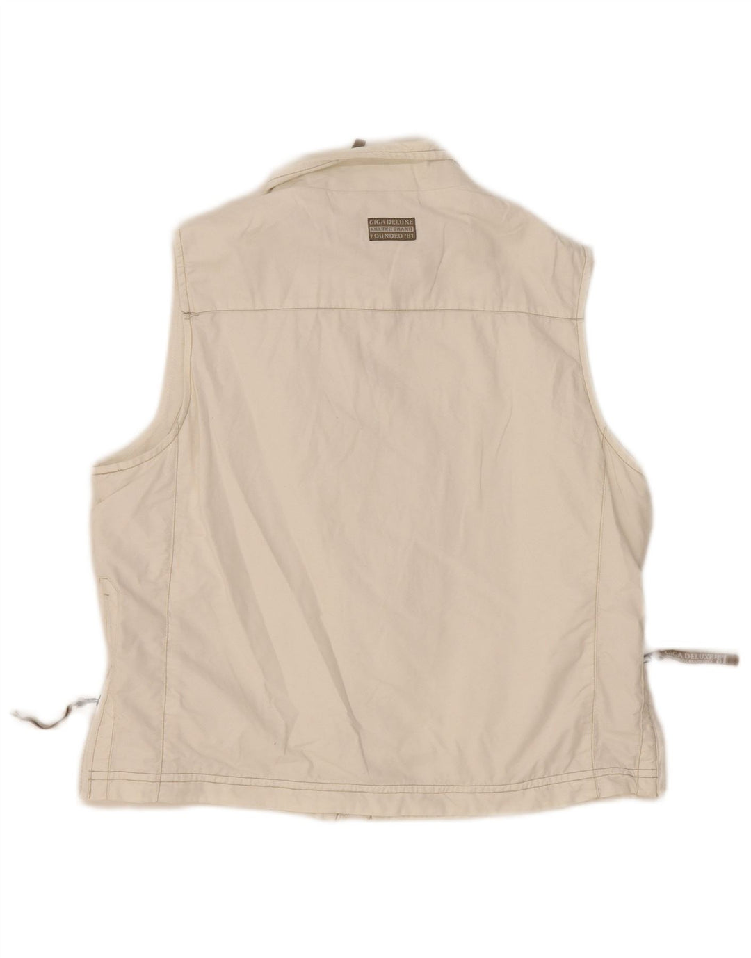 KILLTEC Womens Utility Gilet EU 40 Medium White Cotton