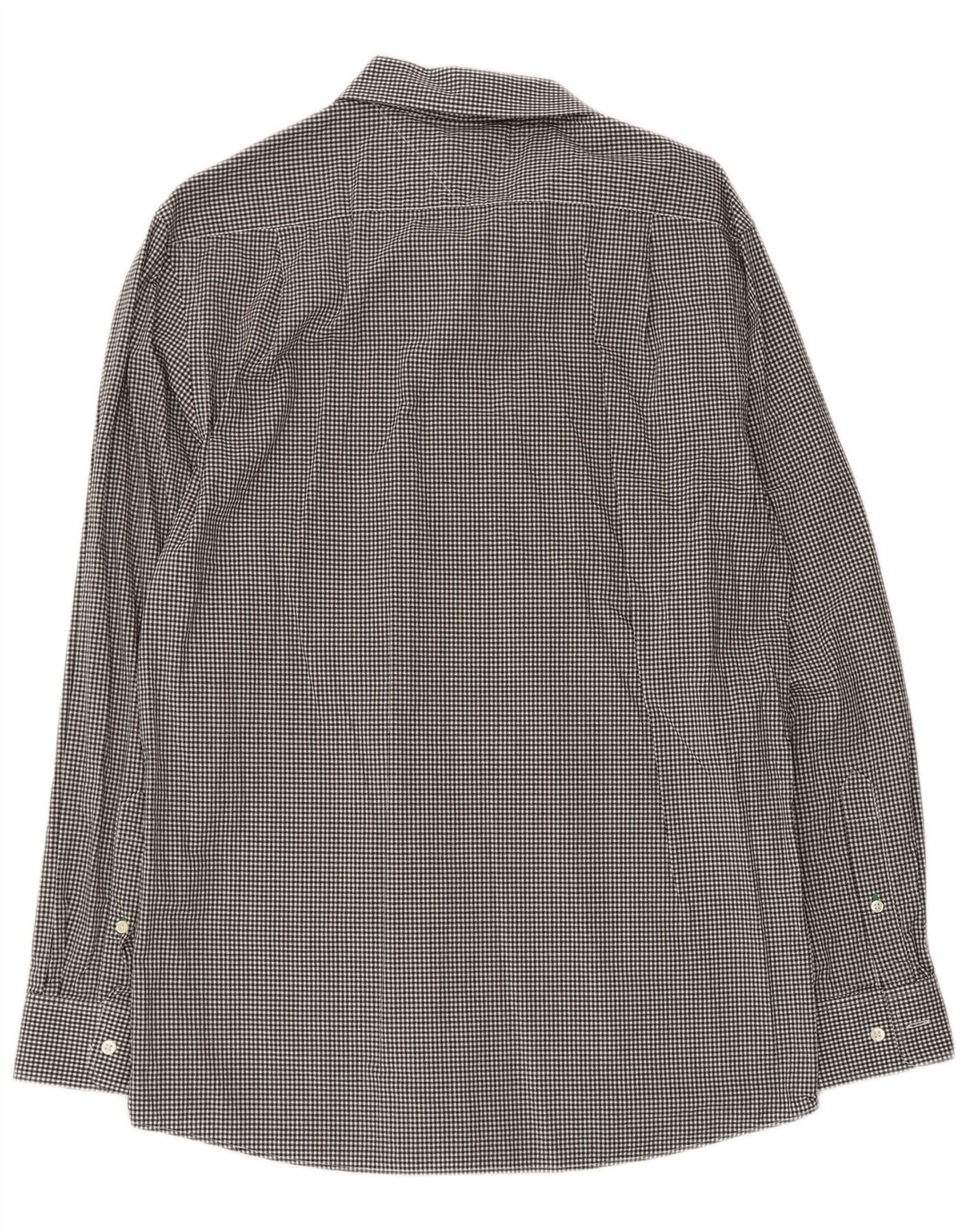 Cămașă pentru bărbați Tommy Hilfiger Slim Fit Mărimea 15 1/2 Medium Black Gingham