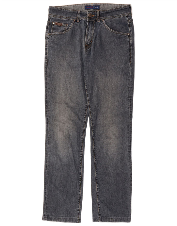 Blugi drepti pentru femei Trussardi W30 L31 albastru