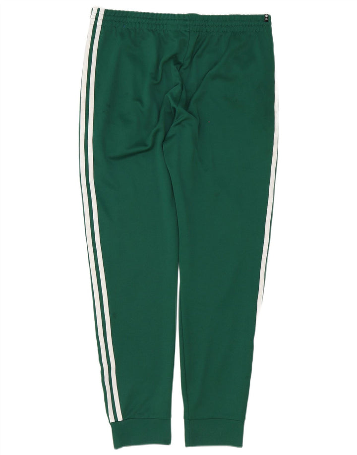 Pantaloni de trening pentru bărbați Adidas Pantaloni de jogging, mari, verde, poliester