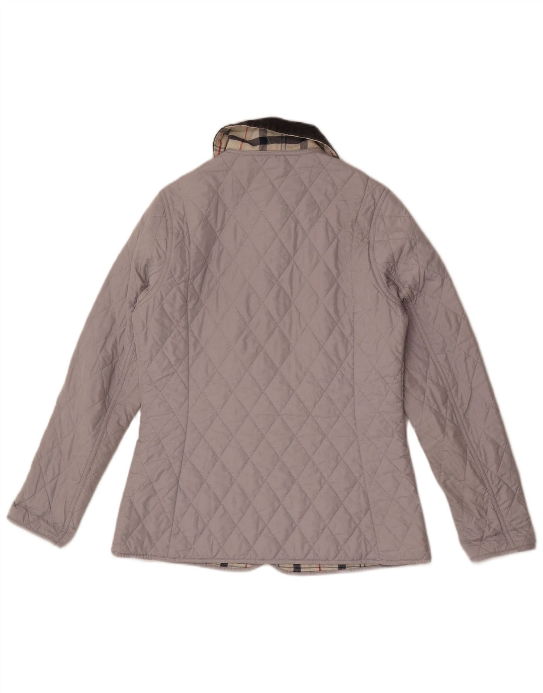 Jachetă matlasată Barbour pentru femei UK 8 Small, gri, poliester color bloc