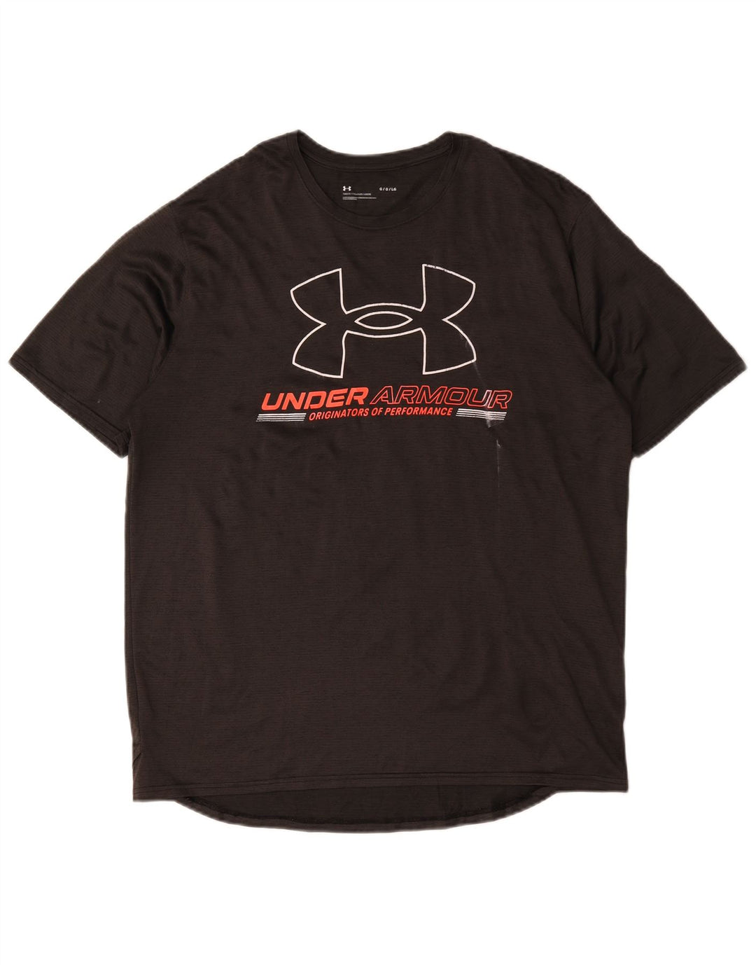 Tricou grafic Under Armour pentru bărbați Top mare negru